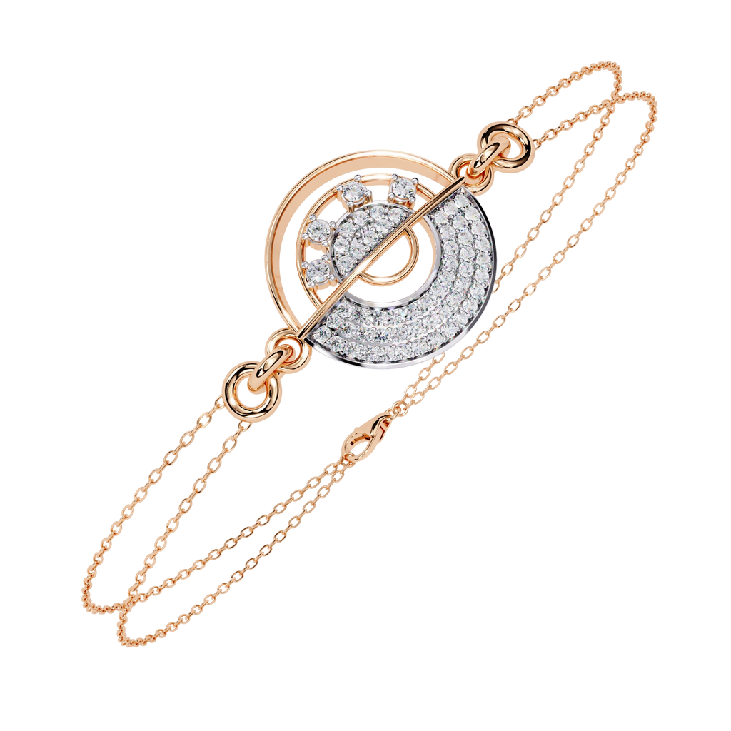 Circle Diamond Bracelet