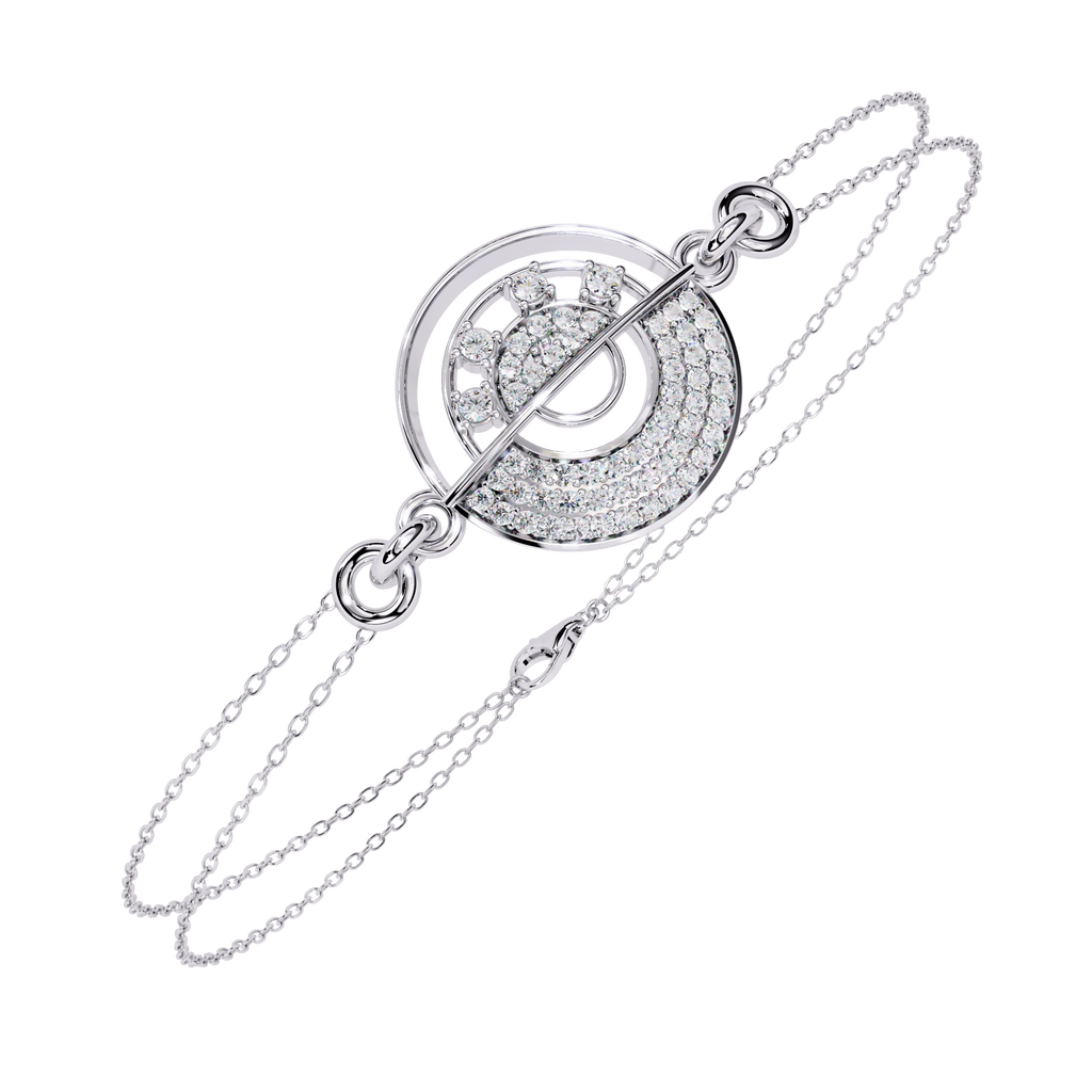Circle Diamond Bracelet