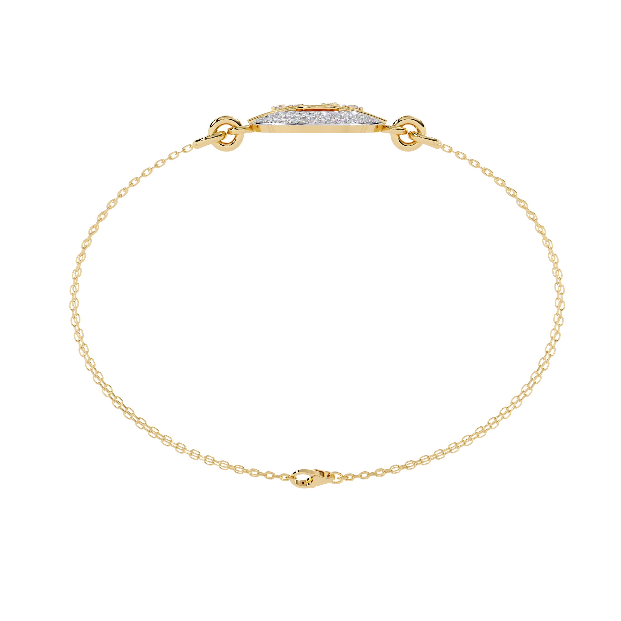 Circle Diamond Bracelet