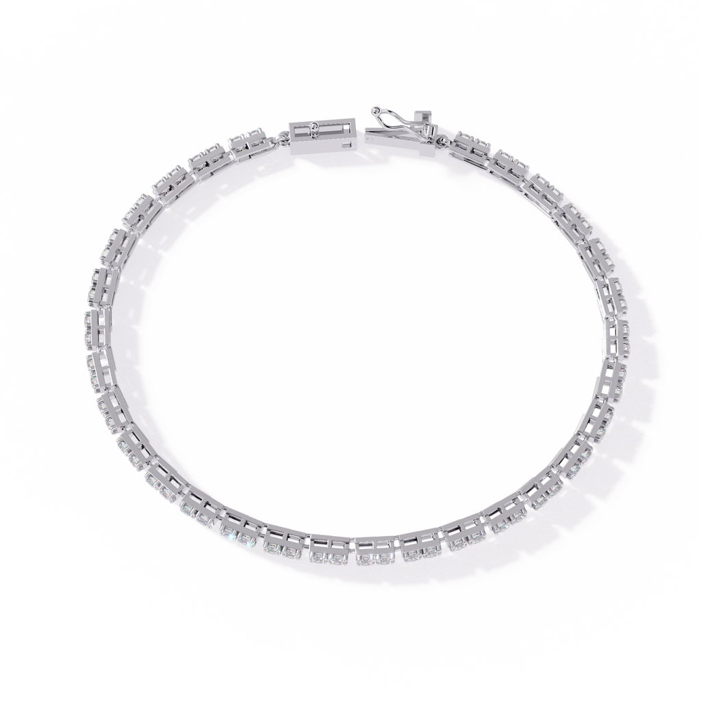 Slim Diamond Bangle