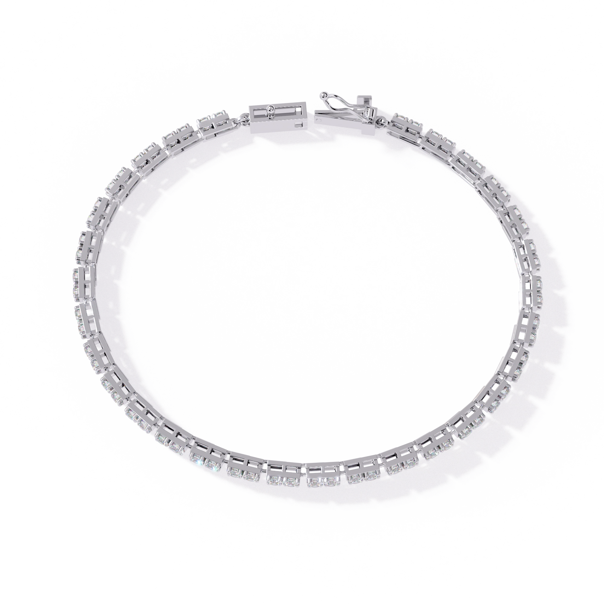 Slim Diamond Bangle