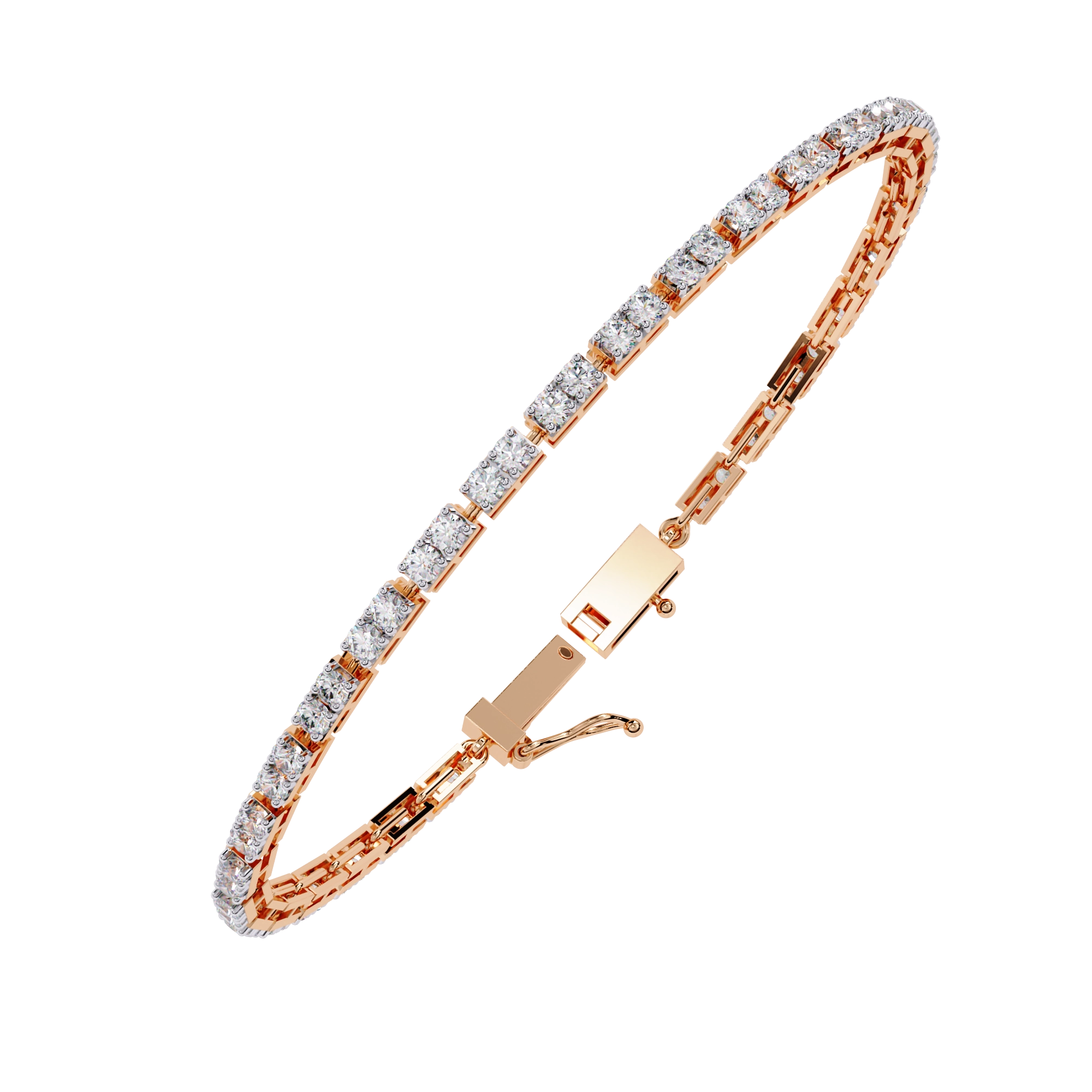 Slim Diamond Bangle