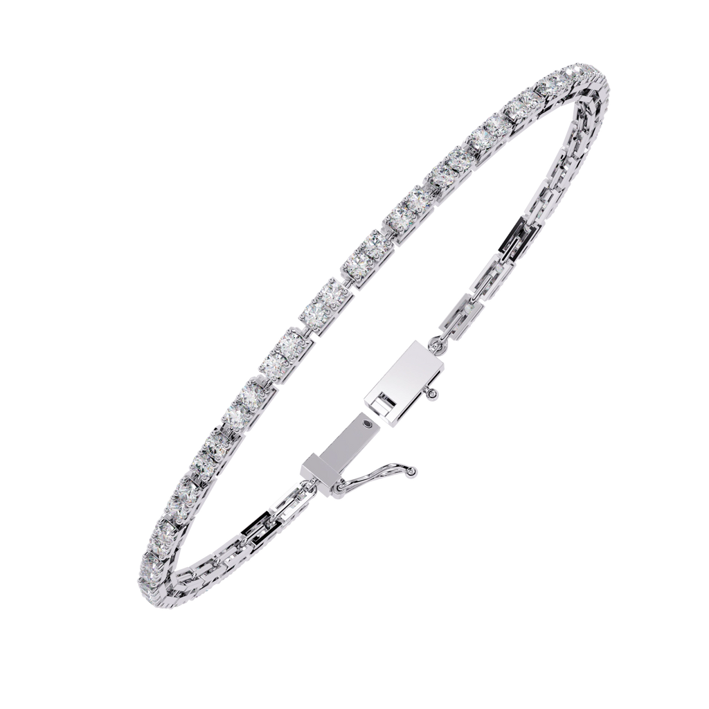 Slim Diamond Bangle