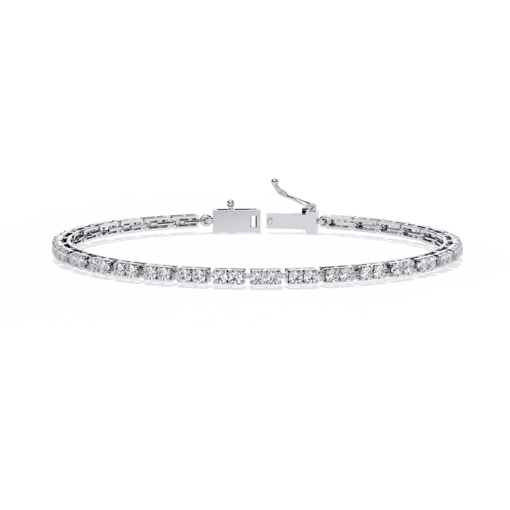 Slim Diamond Bangle