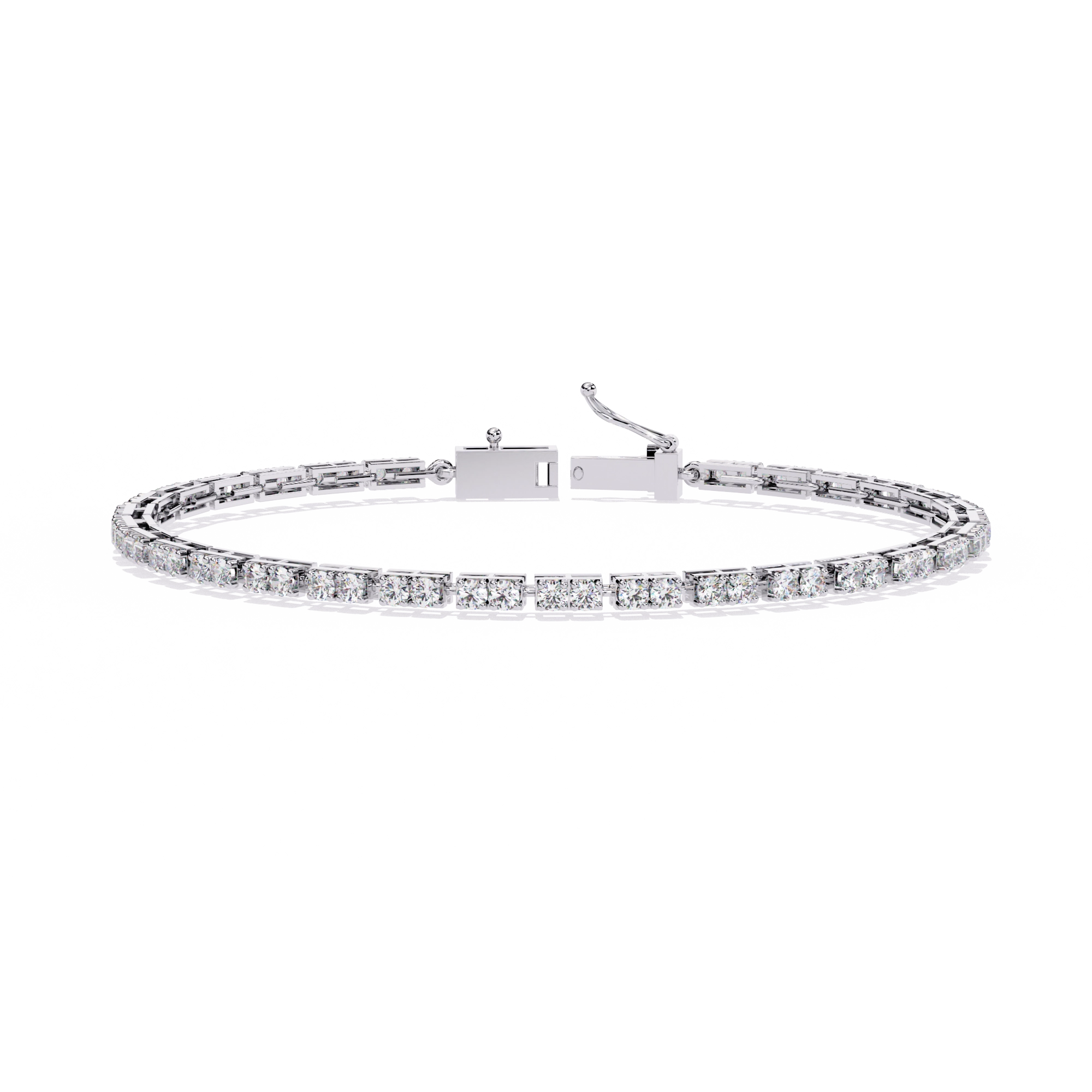 Slim Diamond Bangle