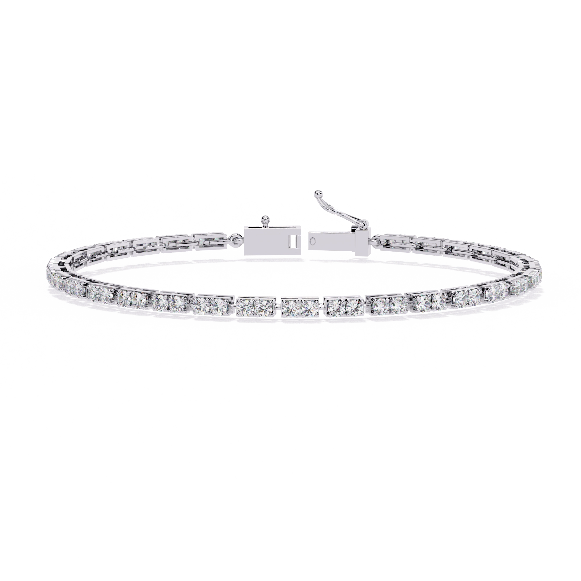 Slim Diamond Bangle