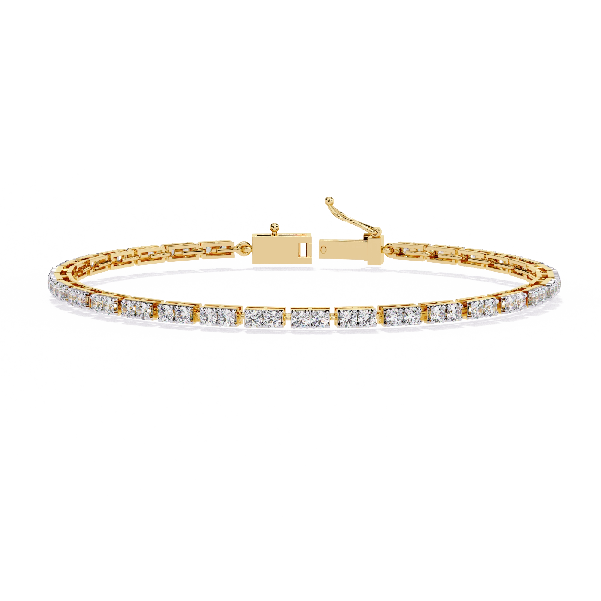 Slim Diamond Bangle