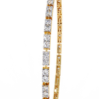 Slim Diamond Bangle