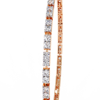 Slim Diamond Bangle