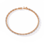 Slim Diamond Bangle