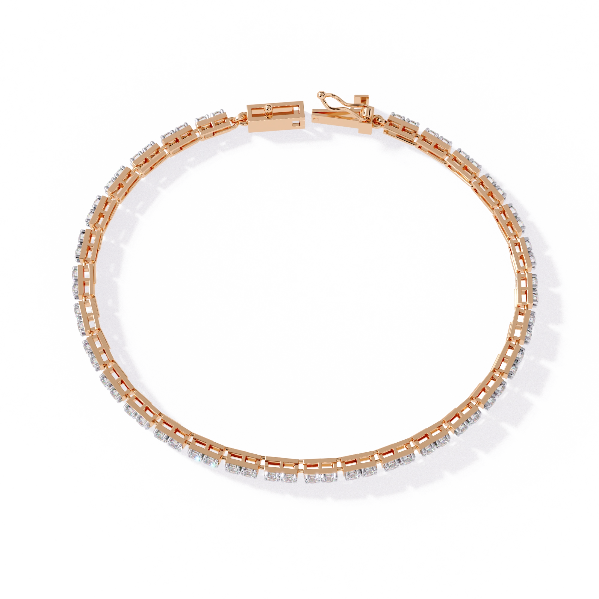 Slim Diamond Bangle