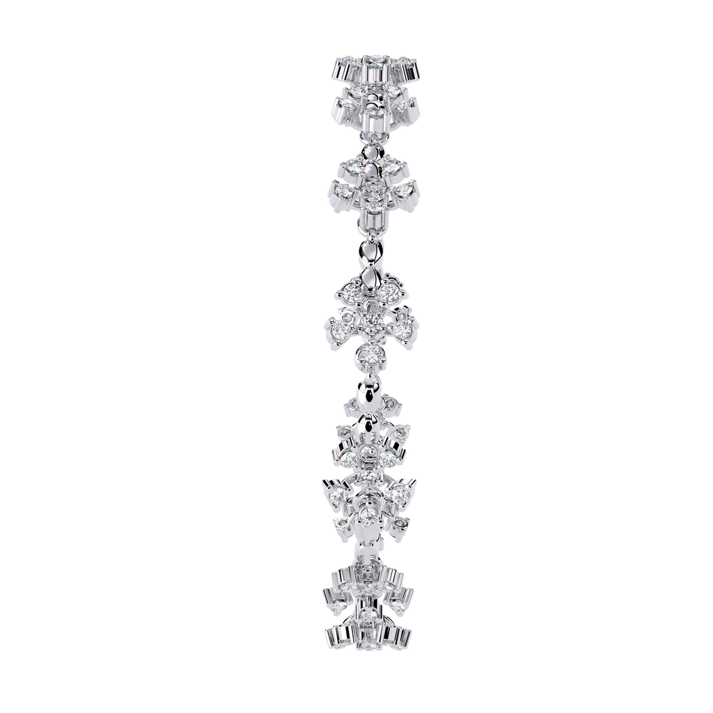 Floral Diamond Bracelet