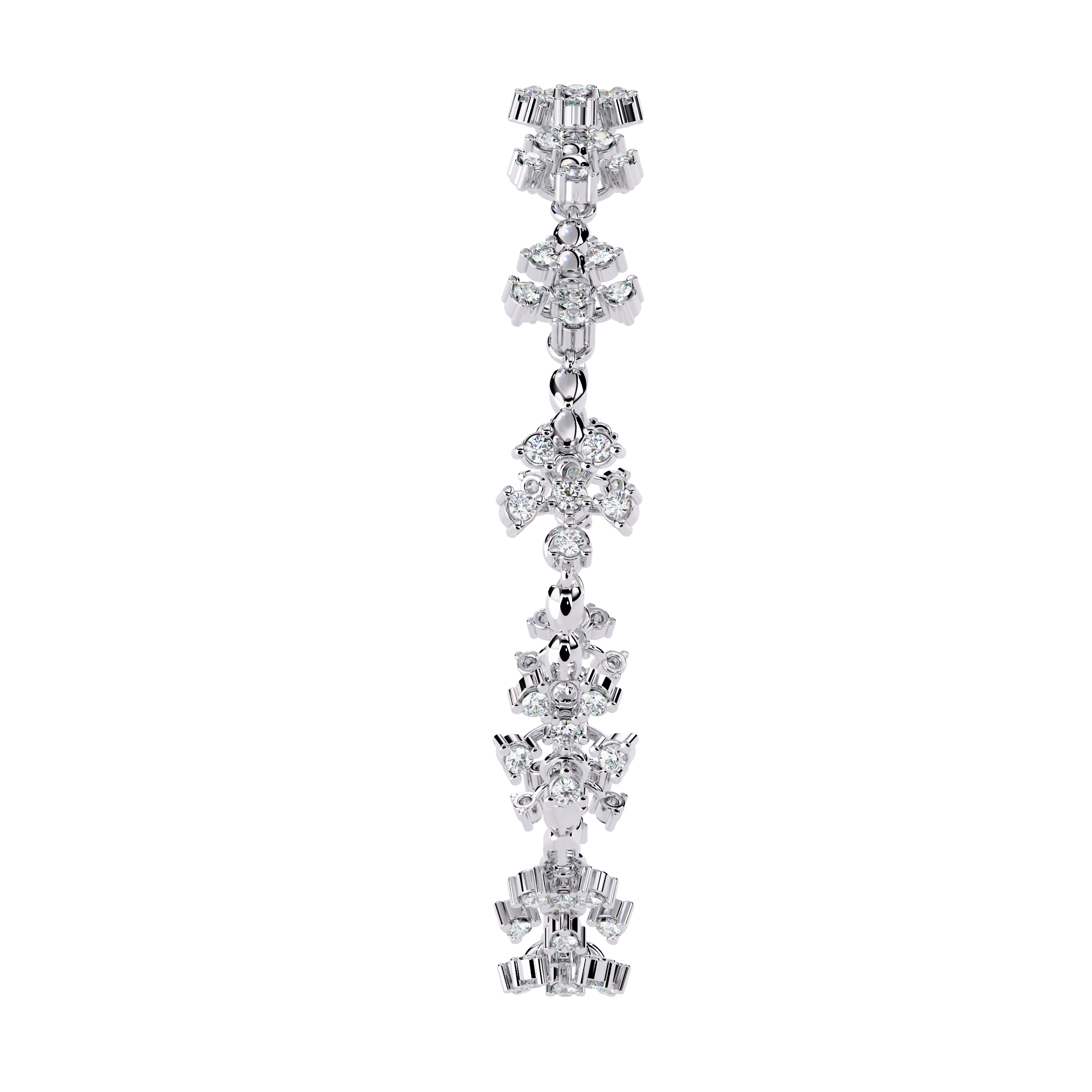 Floral Diamond Bracelet