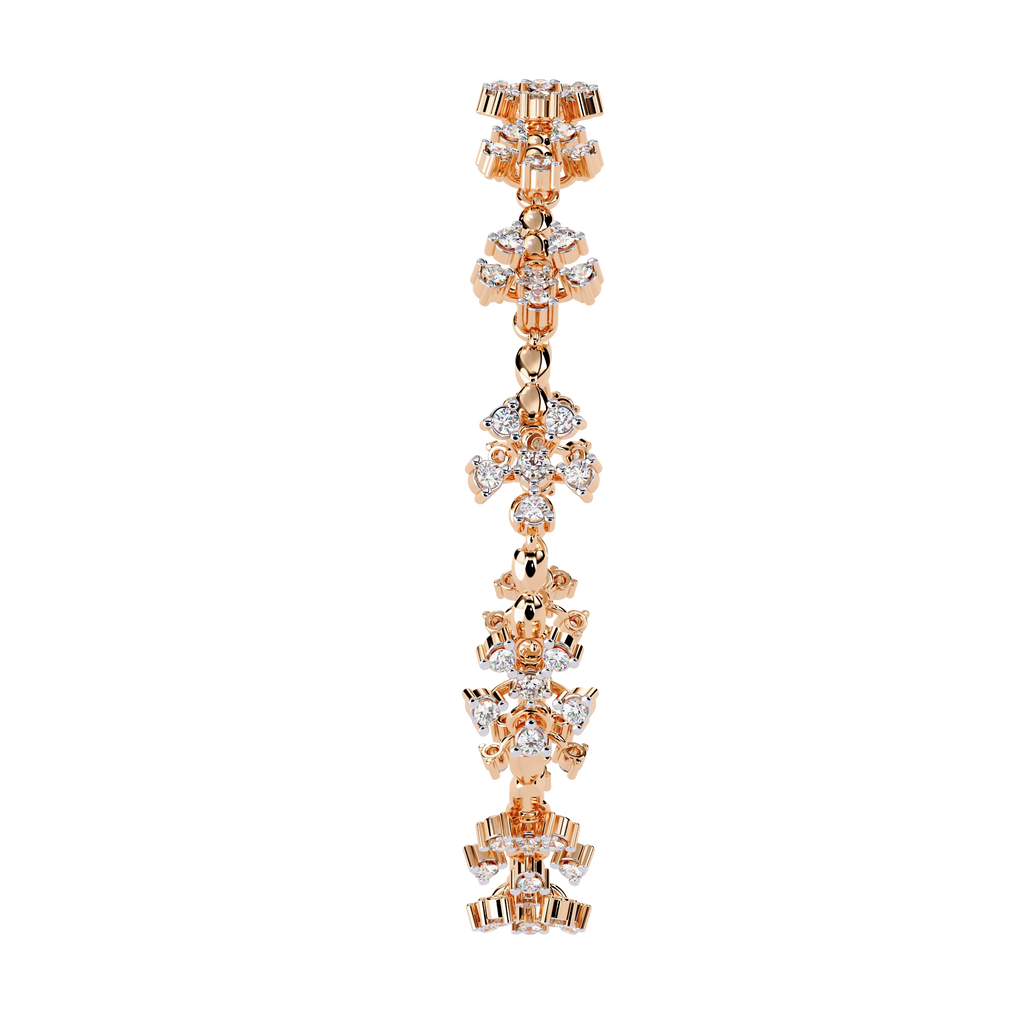 Floral Diamond Bracelet