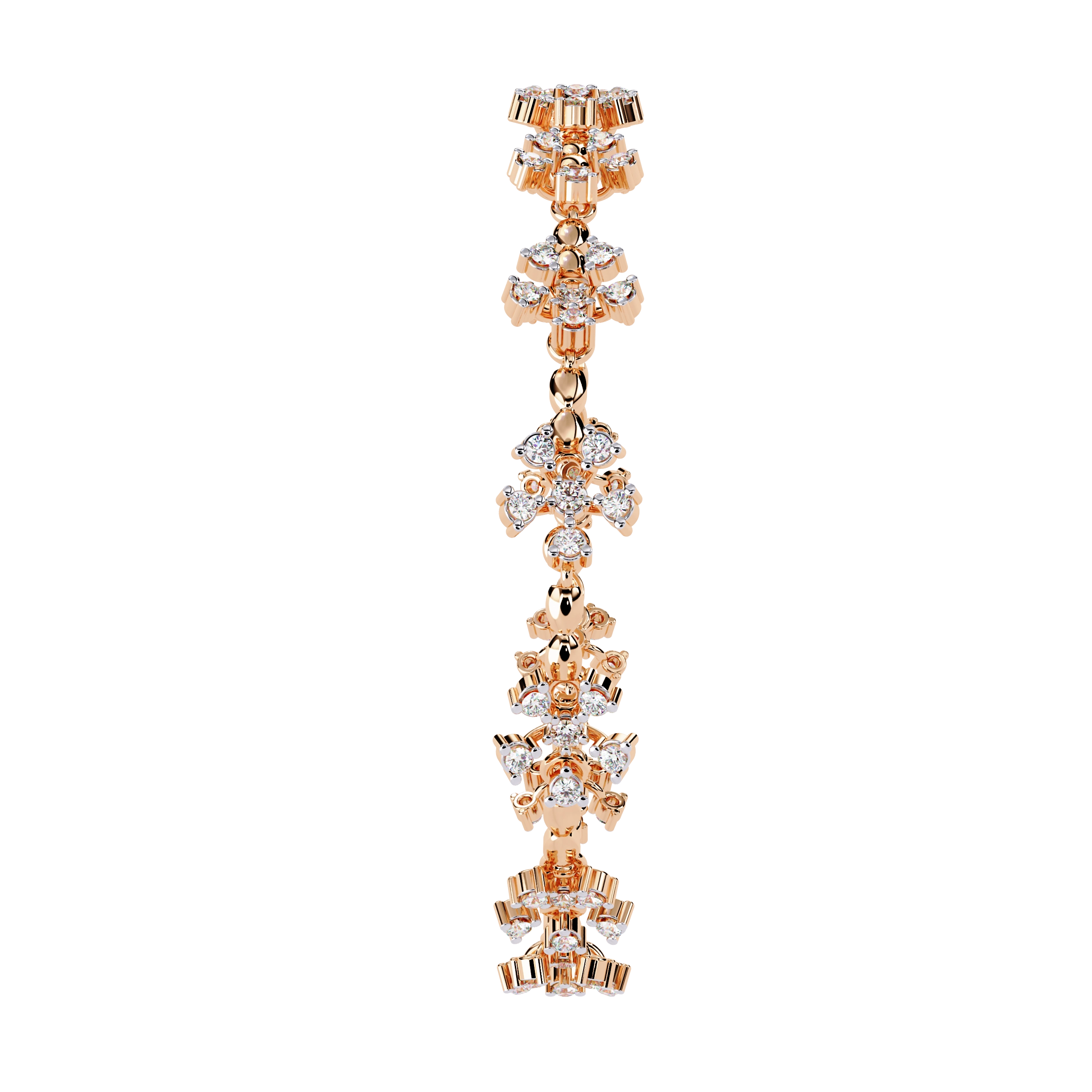 Floral Diamond Bracelet