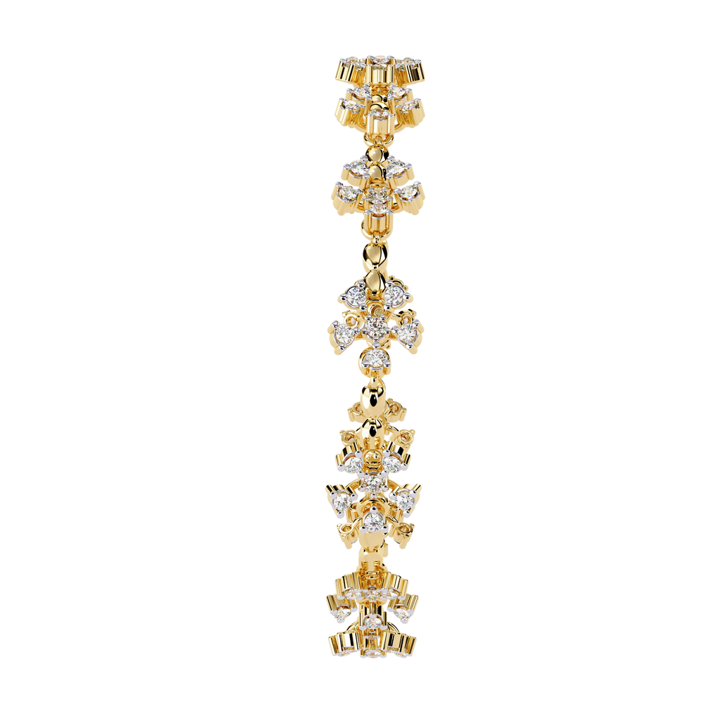 Floral Diamond Bracelet