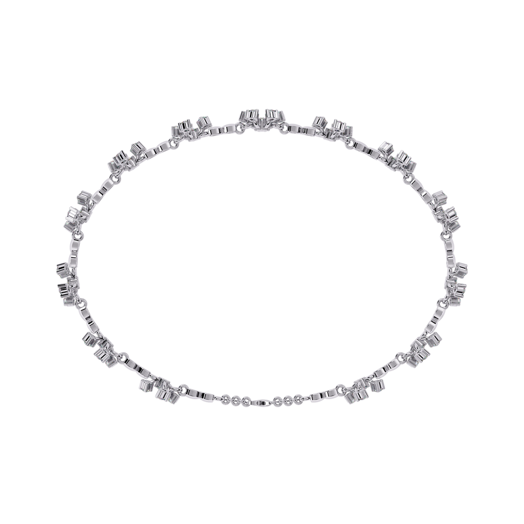 Floral Diamond Bracelet