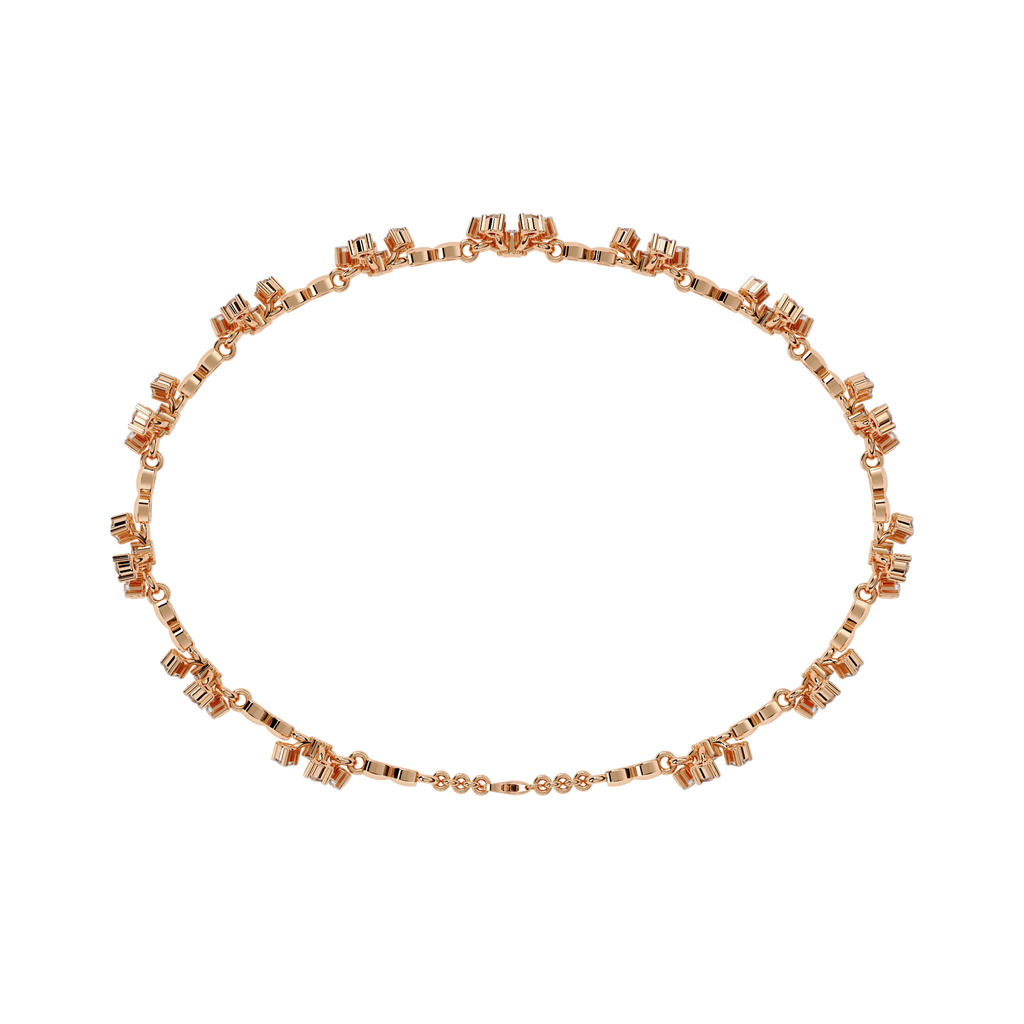 Floral Diamond Bracelet