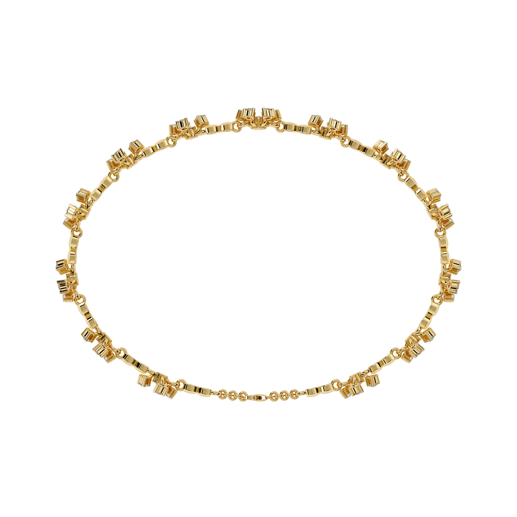 Floral Diamond Bracelet