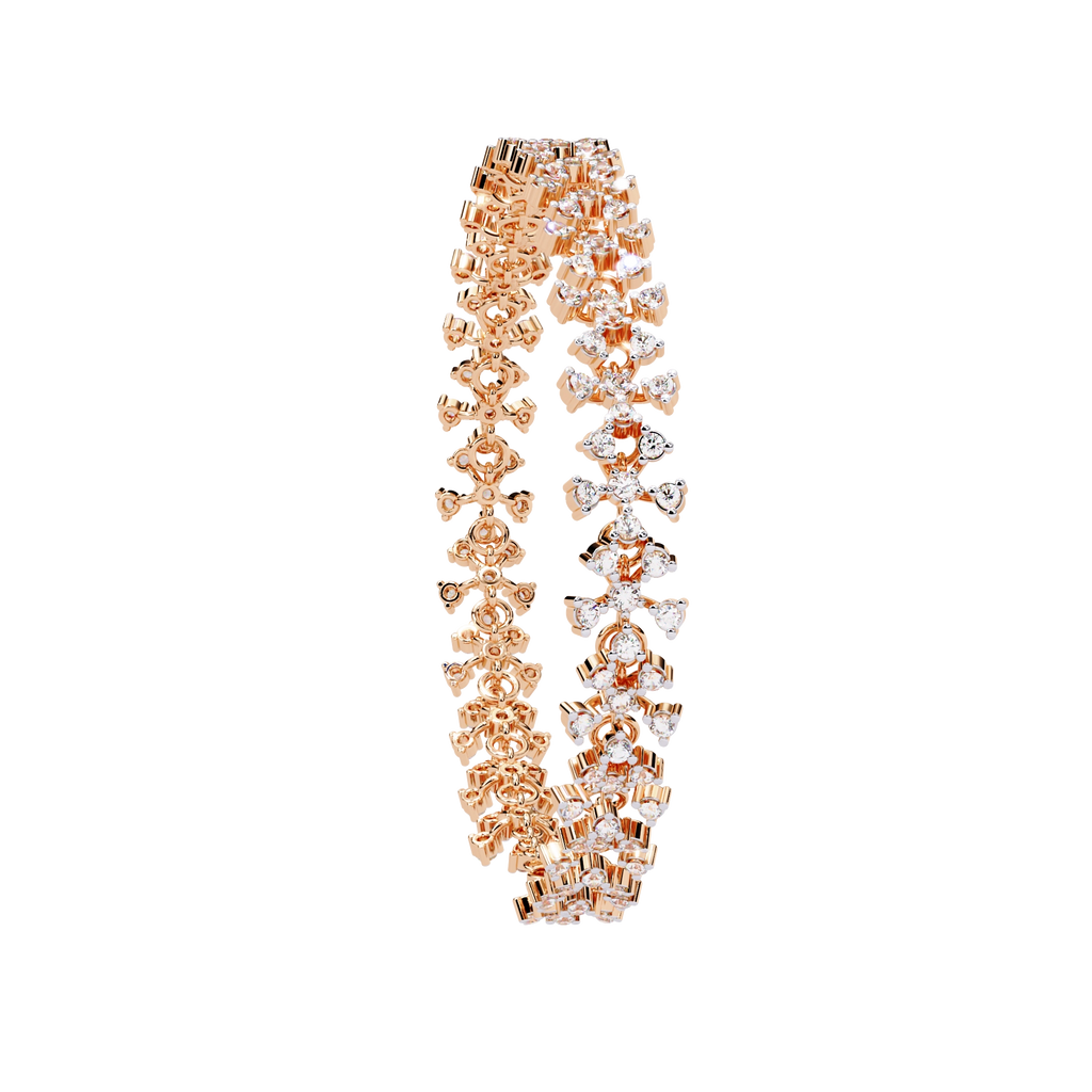 Multi-Row Diamond Bracelet