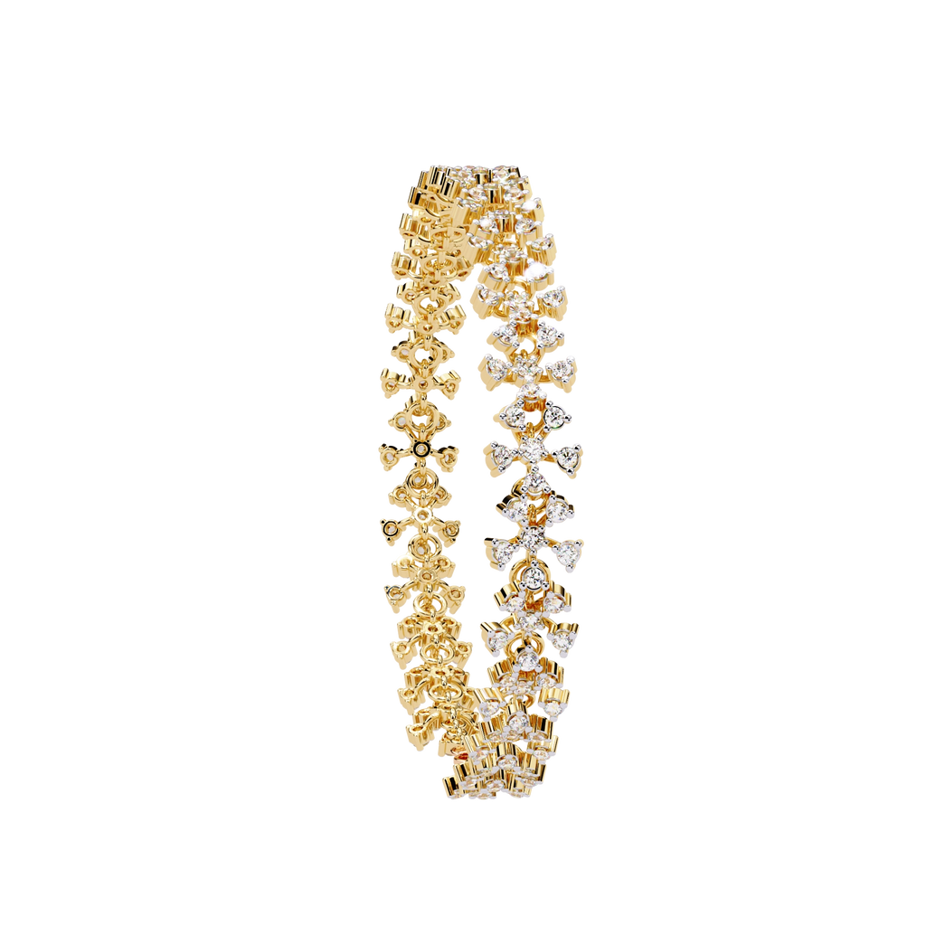 Multi-Row Diamond Bracelet