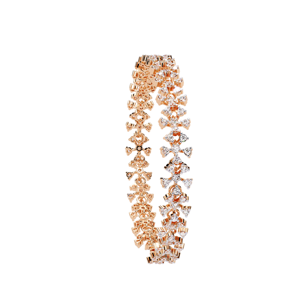 Multi-Row Diamond Bracelet