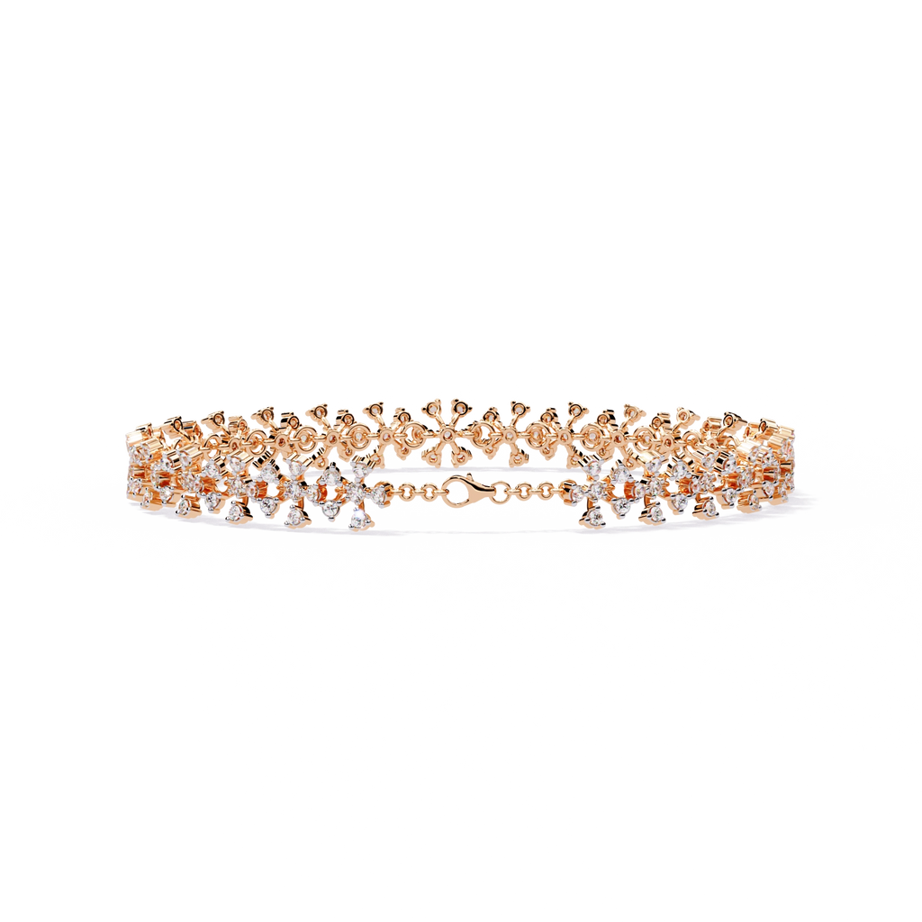 Multi-Row Diamond Bracelet