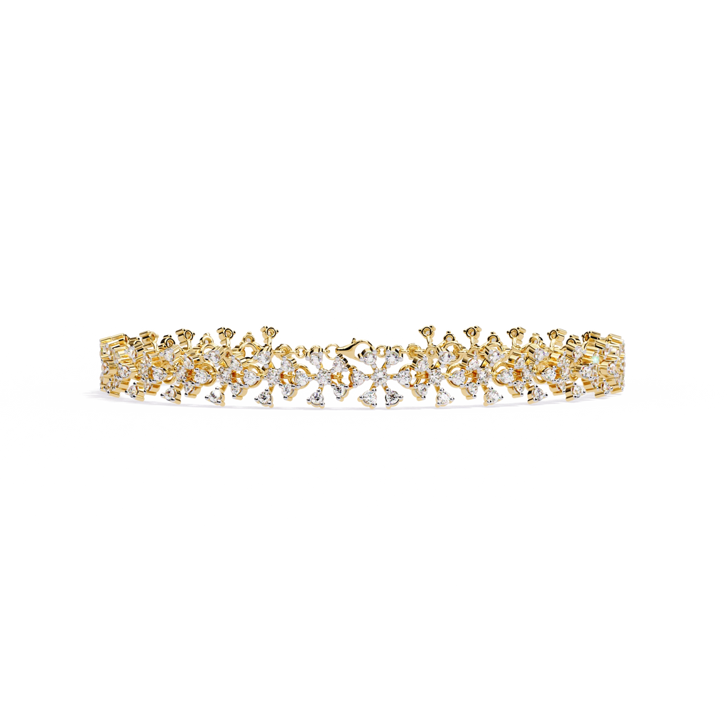 Multi-Row Diamond Bracelet