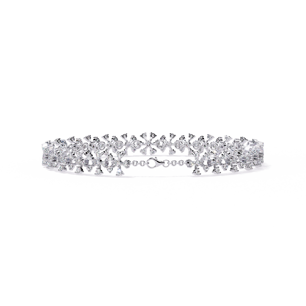 Multi-Row Diamond Bracelet