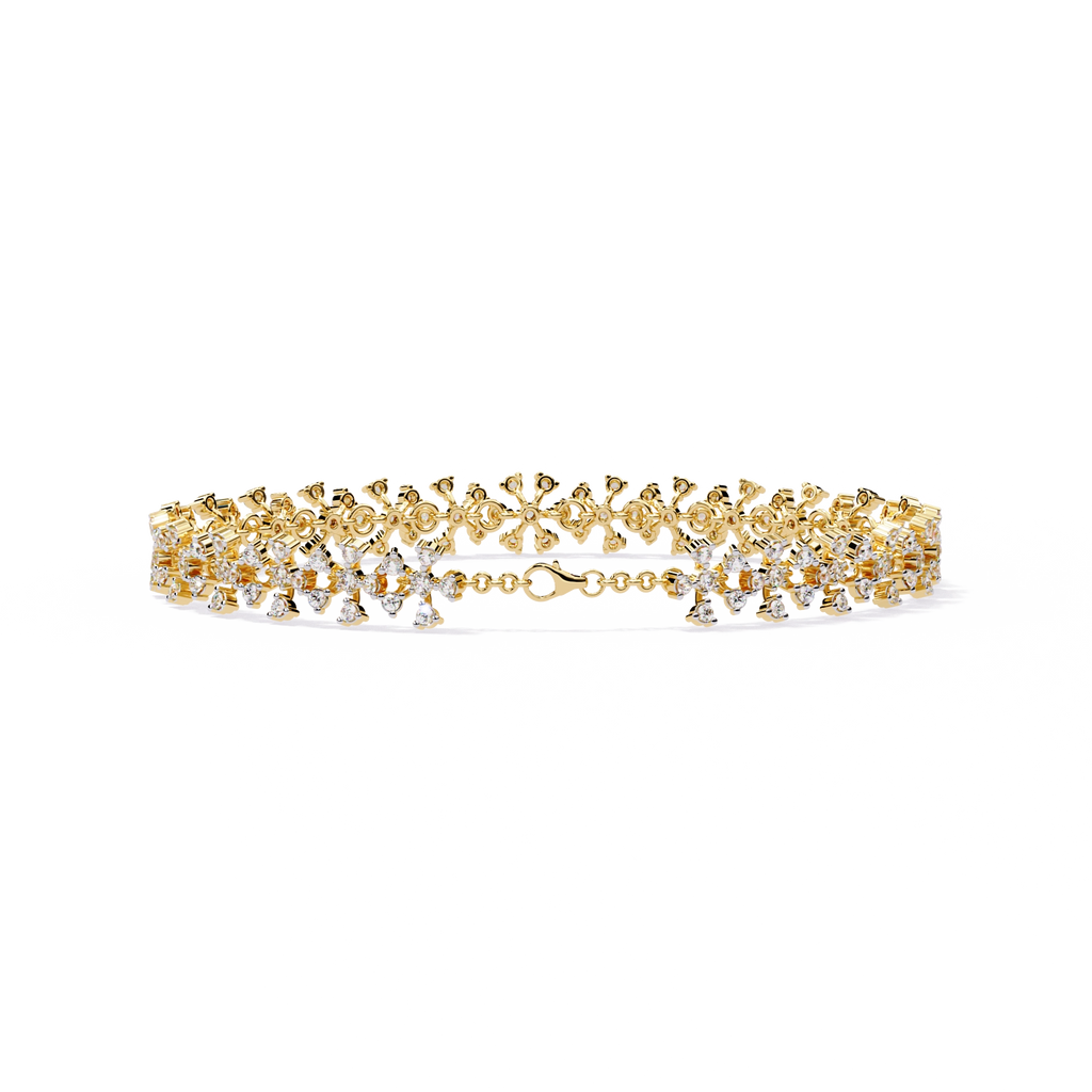 Multi-Row Diamond Bracelet