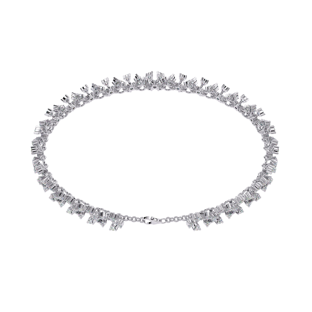 Multi-Row Diamond Bracelet