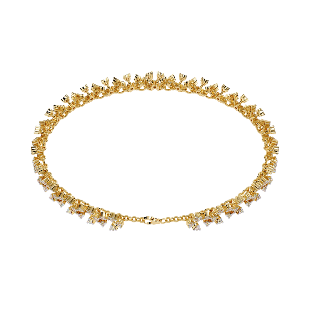 Multi-Row Diamond Bracelet