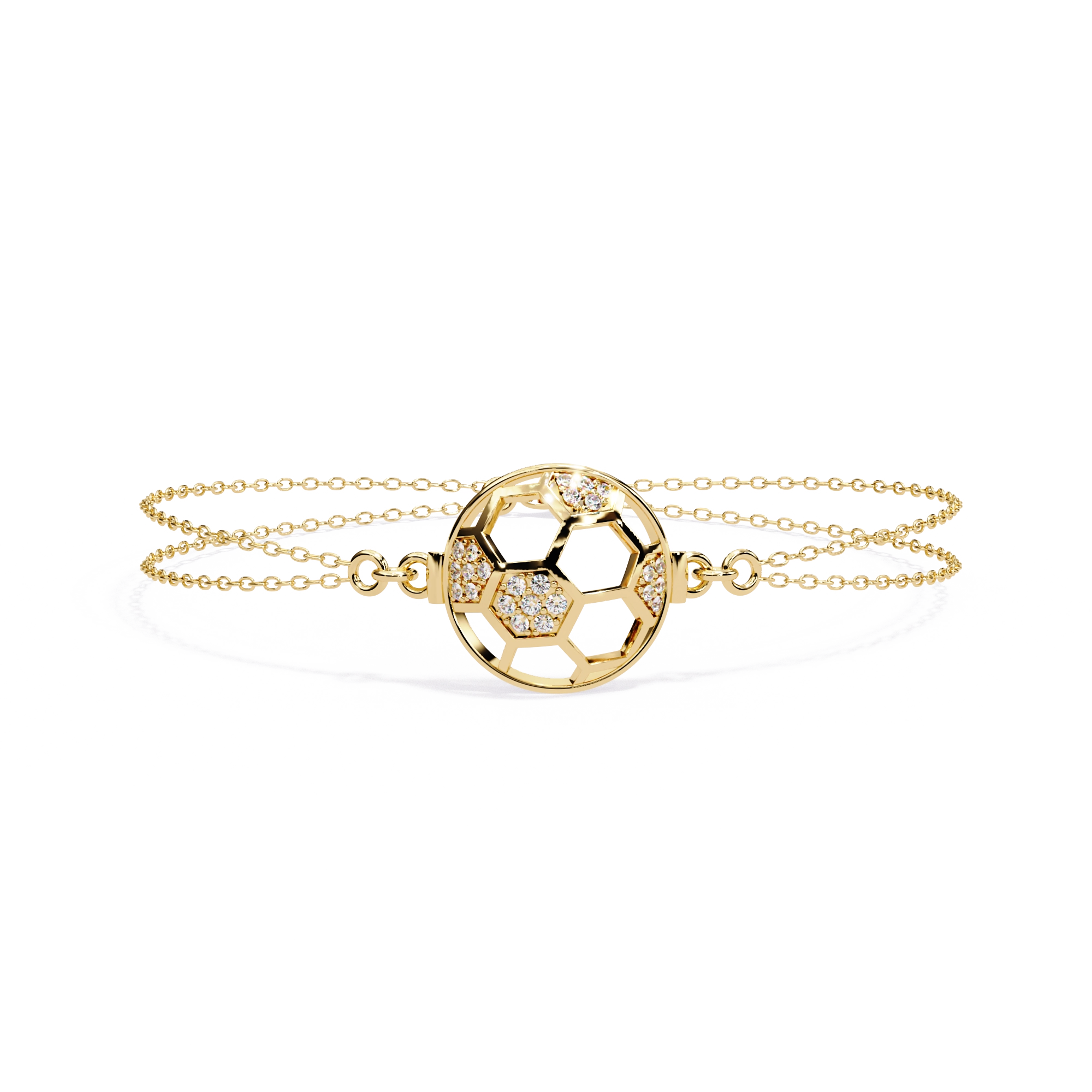 Circle Charm Bracelet