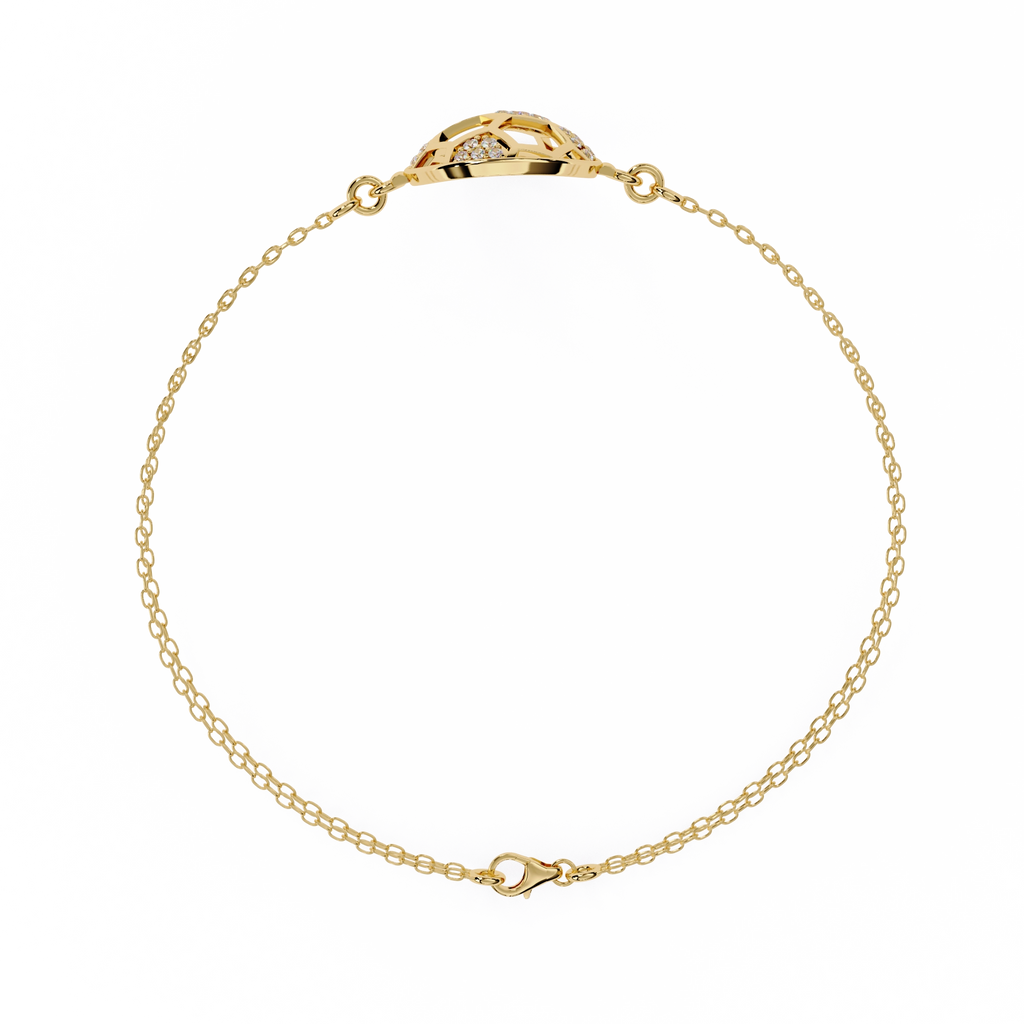 Circle Charm Bracelet