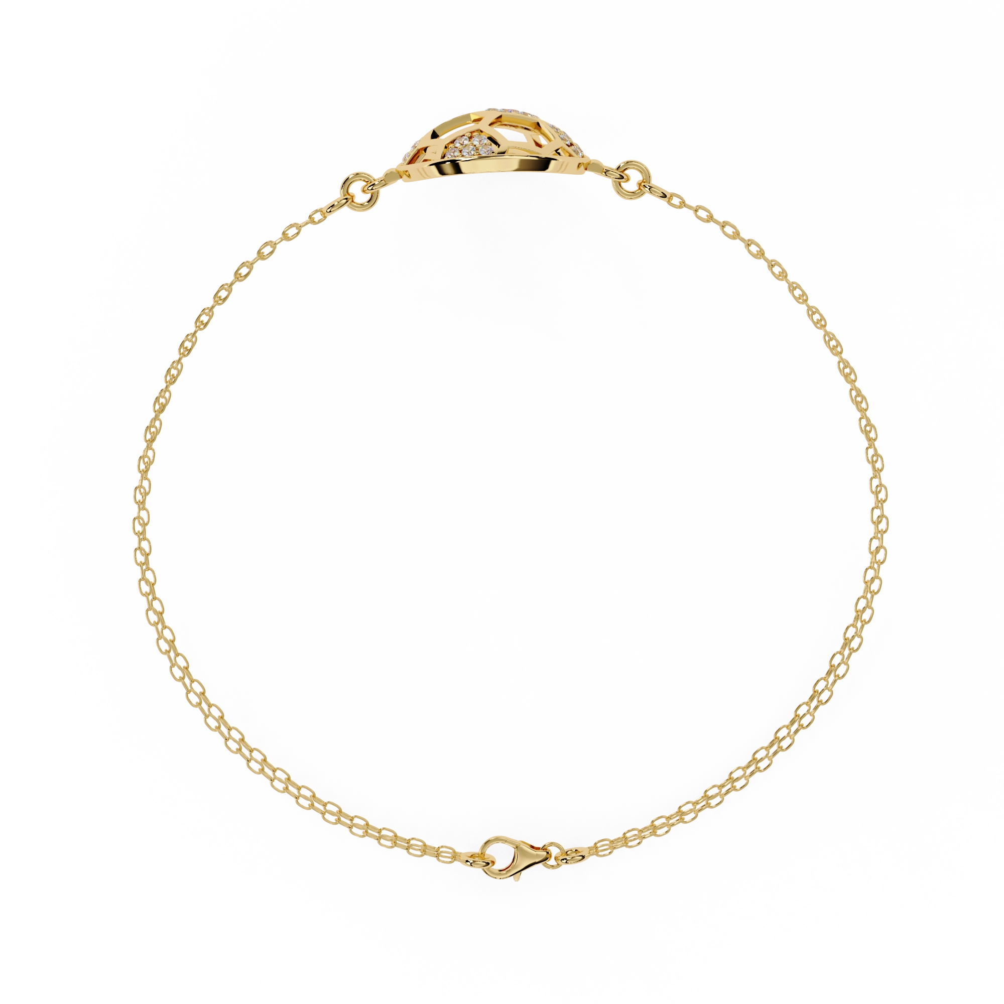 Circle Charm Bracelet