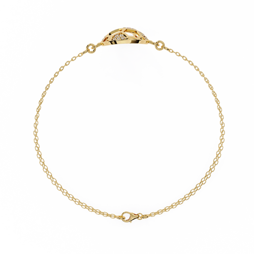 Circle Charm Bracelet