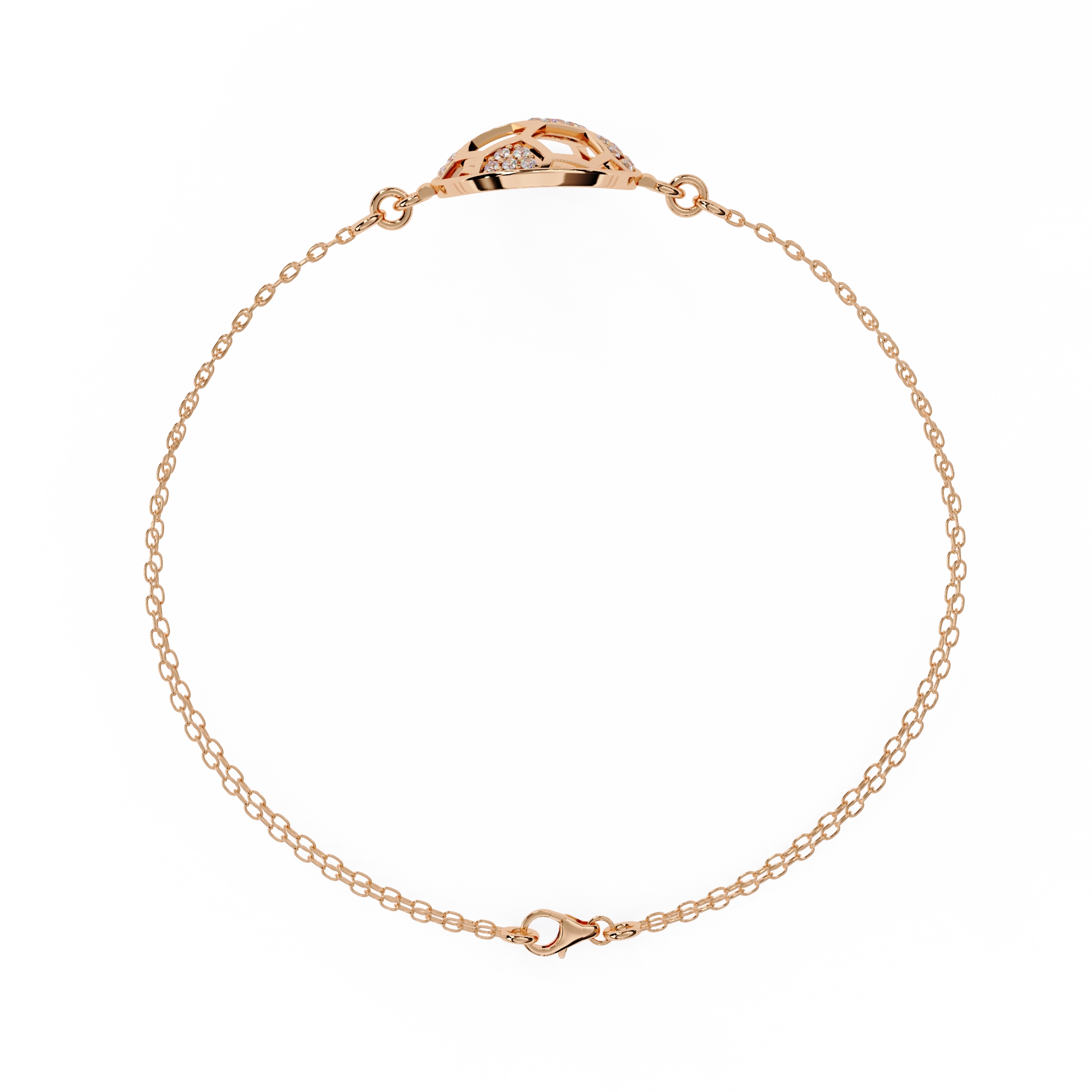 Circle Charm Bracelet