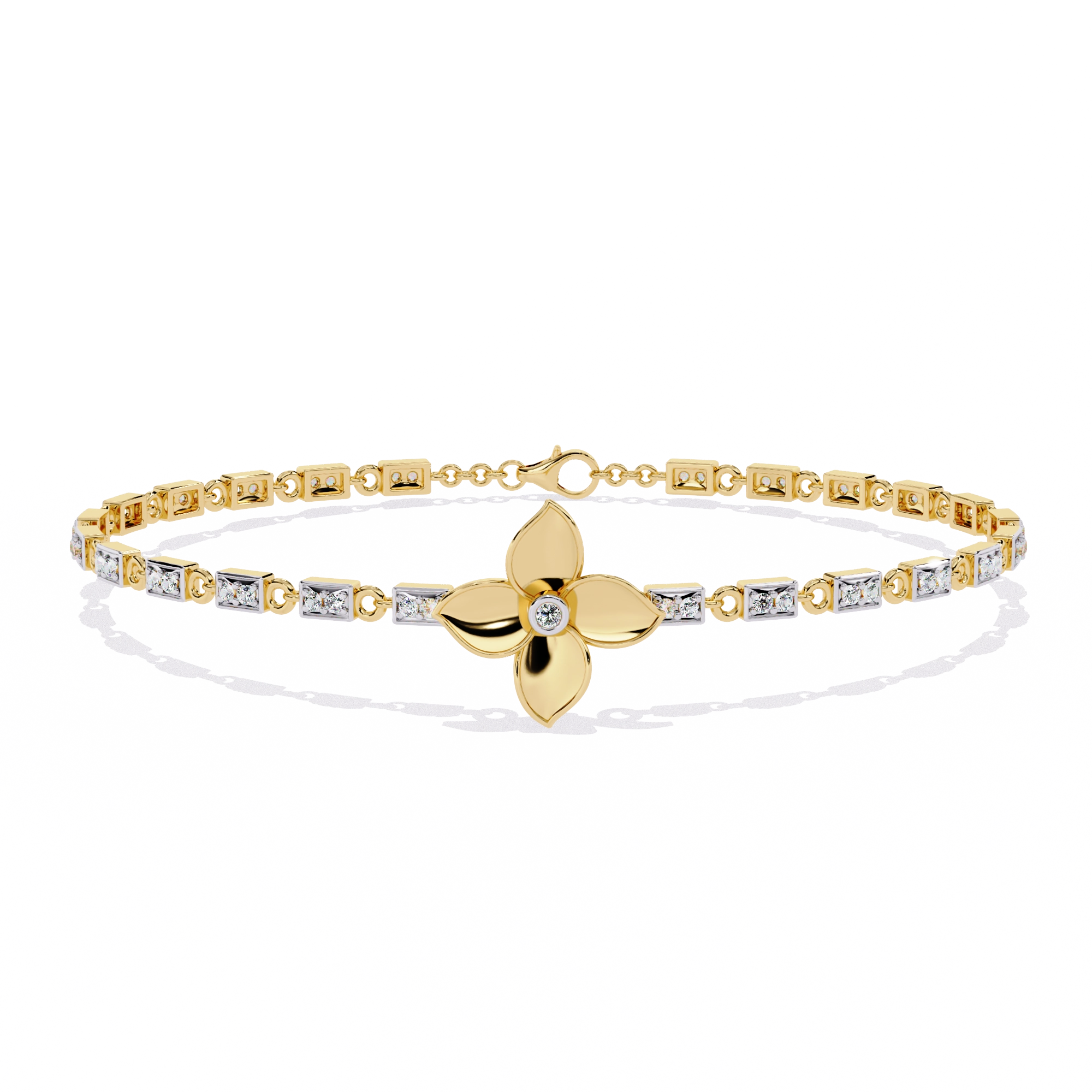 Clover Diamond Bracelet