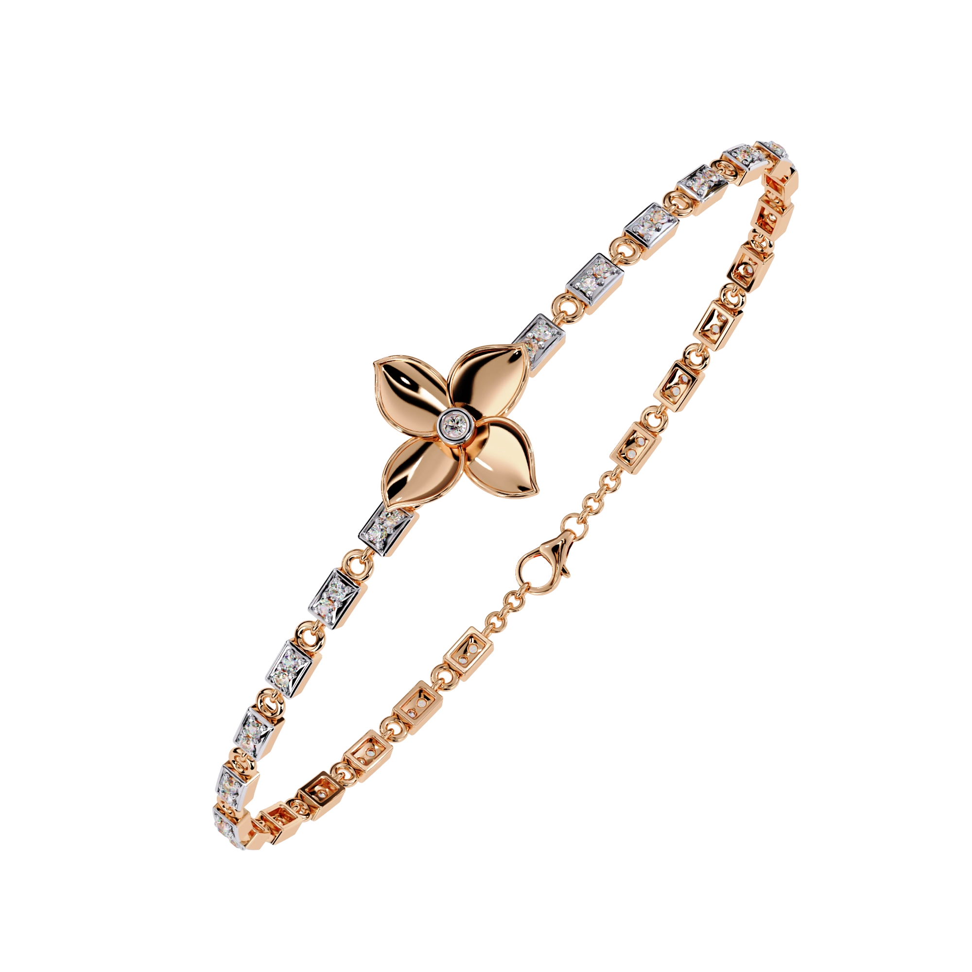 Clover Diamond Bracelet
