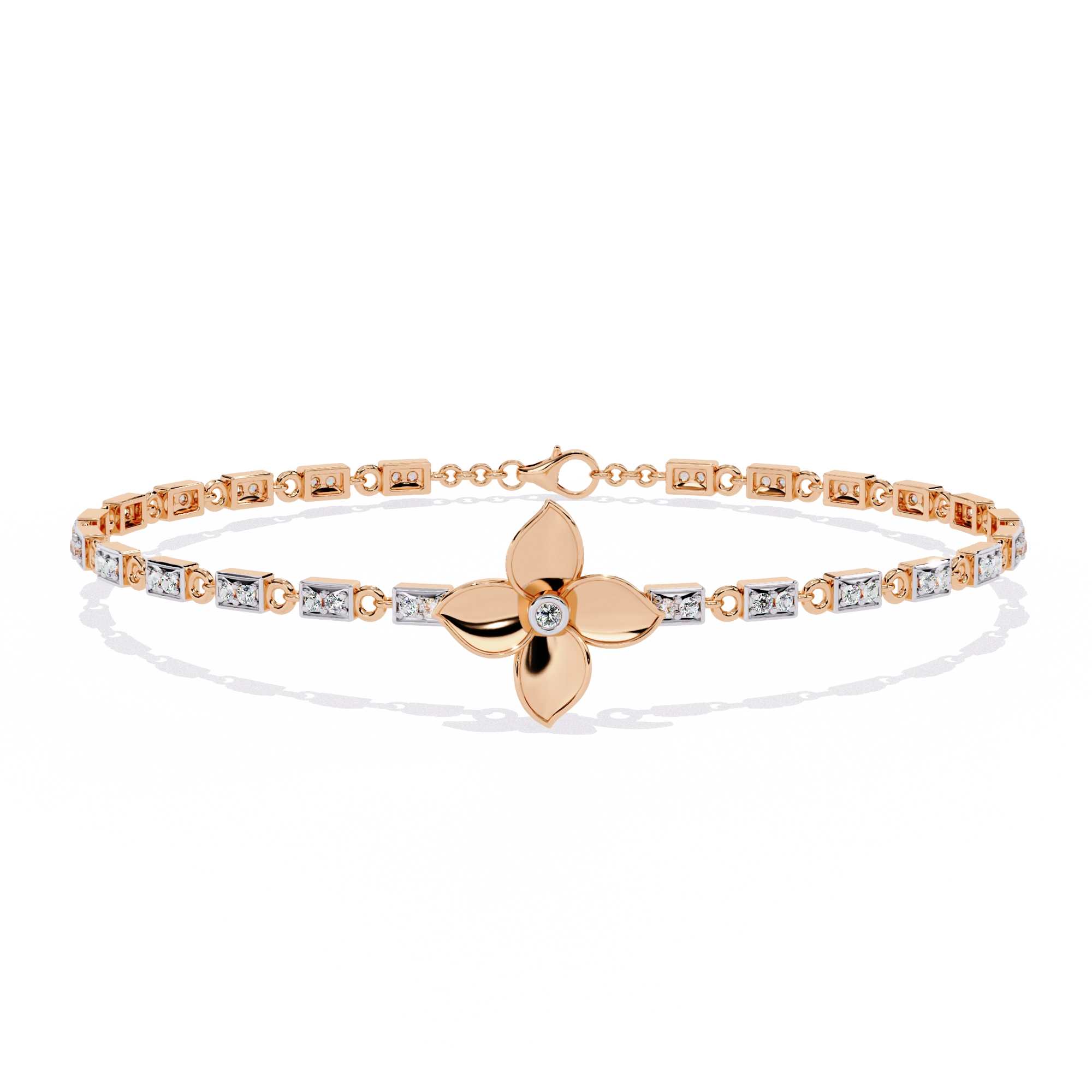 Clover Diamond Bracelet