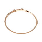 Modern Open Diamond Bangle