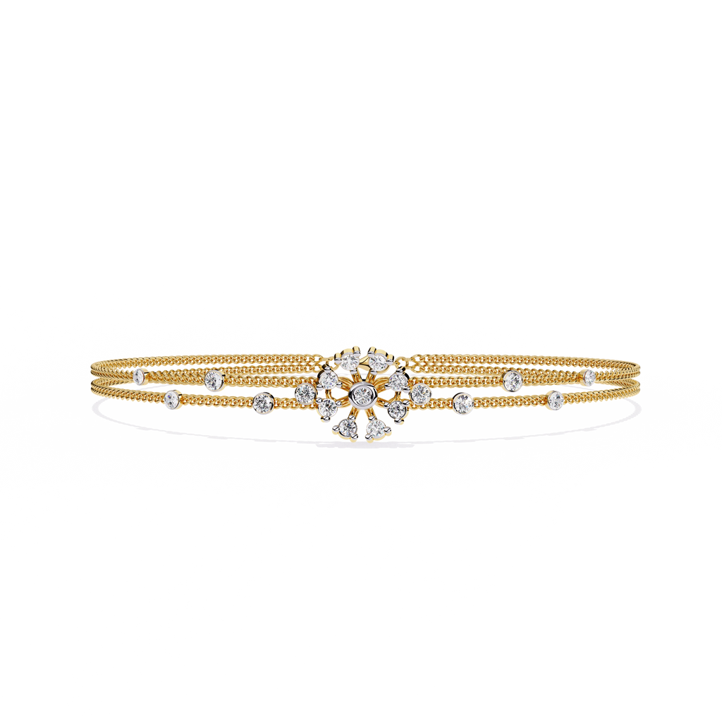 Layered Diamond Bracelet