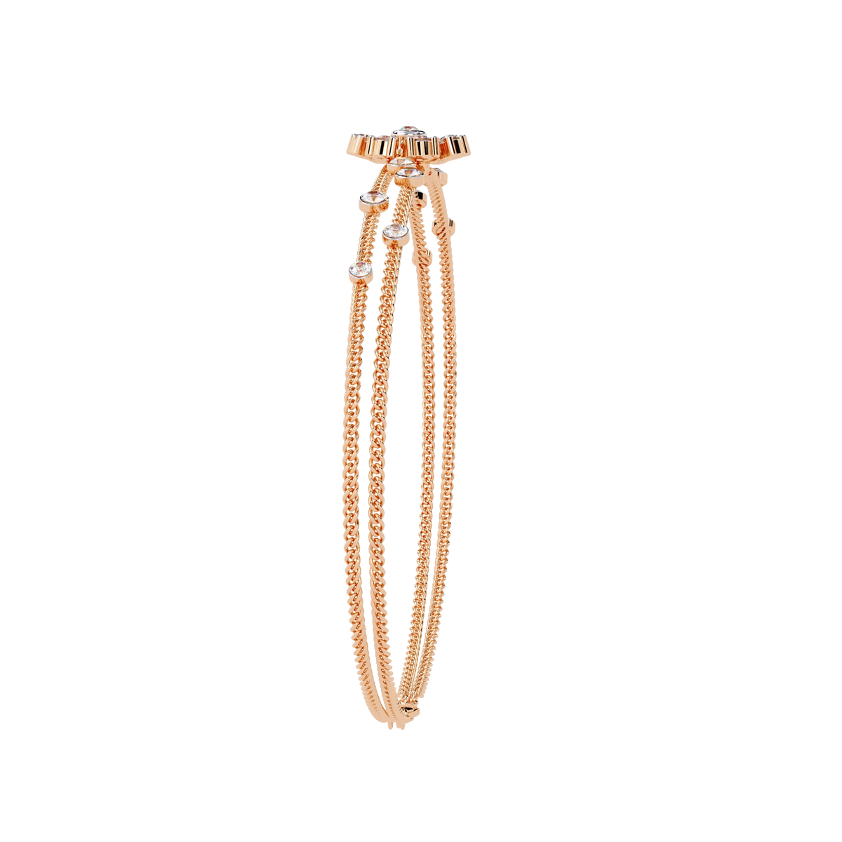 Layered Diamond Bracelet
