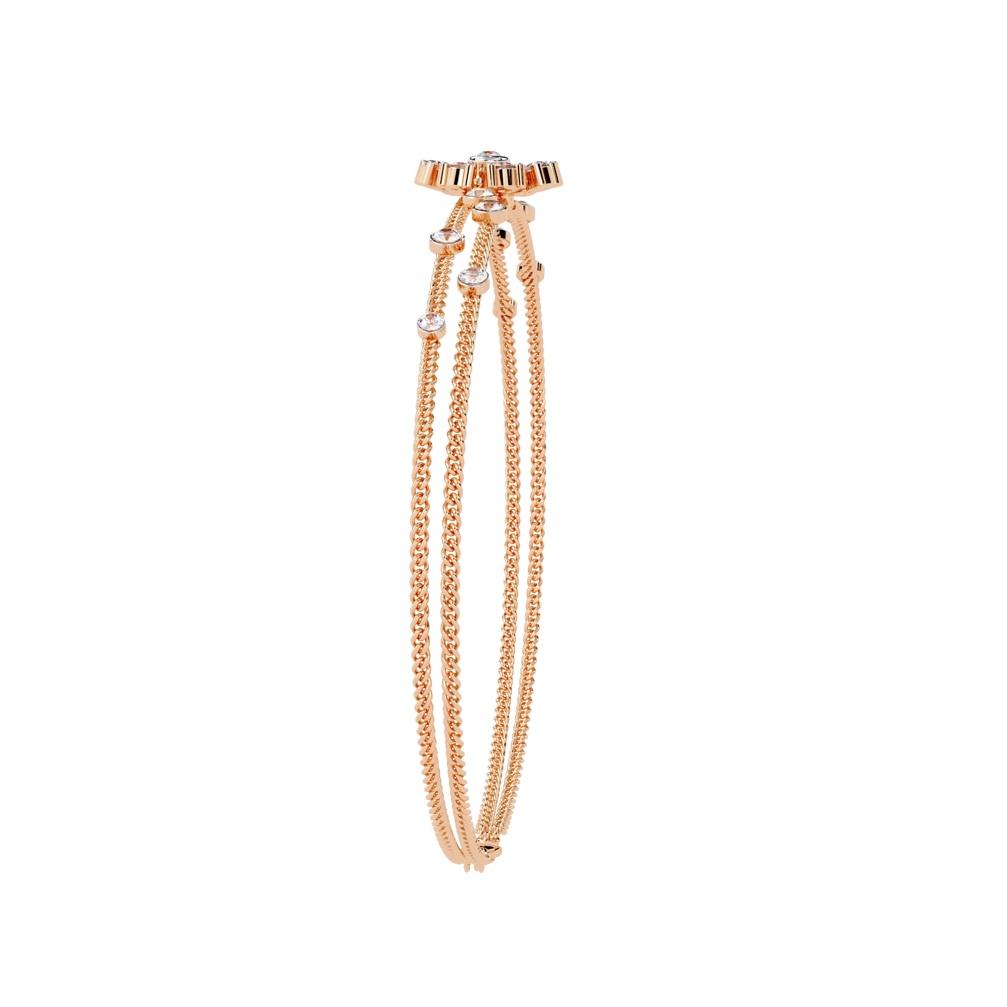 Layered Diamond Bracelet
