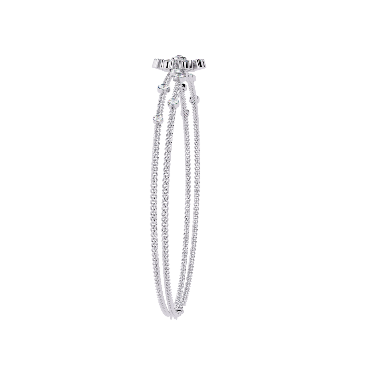 Layered Diamond Bracelet