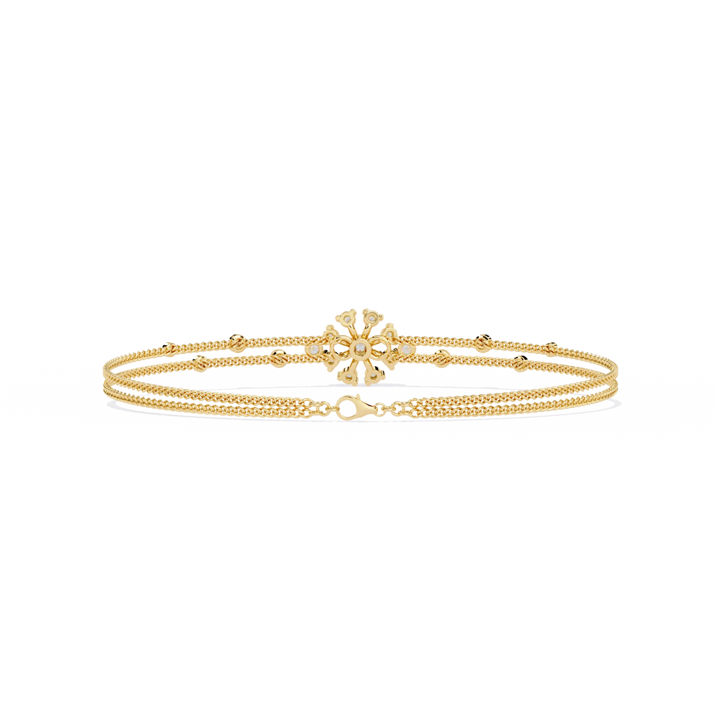 Layered Diamond Bracelet