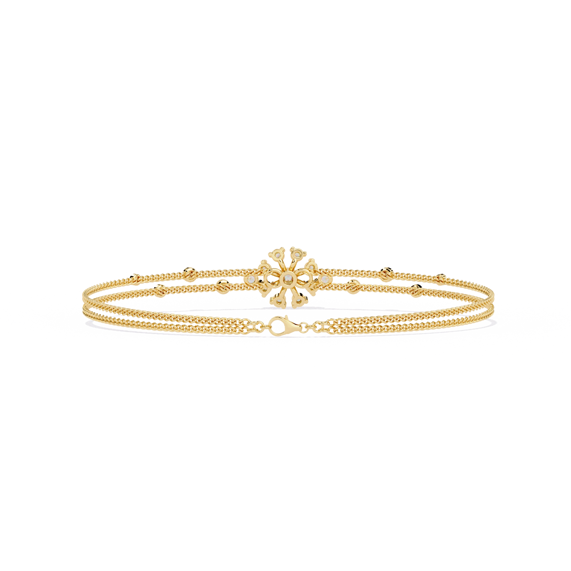 Layered Diamond Bracelet