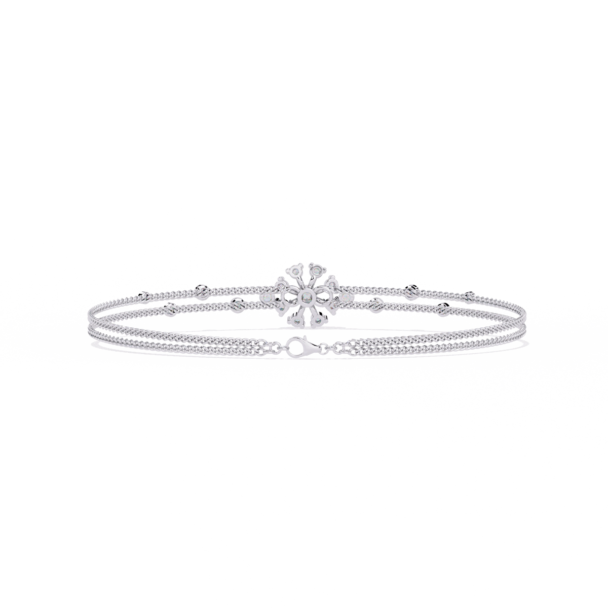Layered Diamond Bracelet