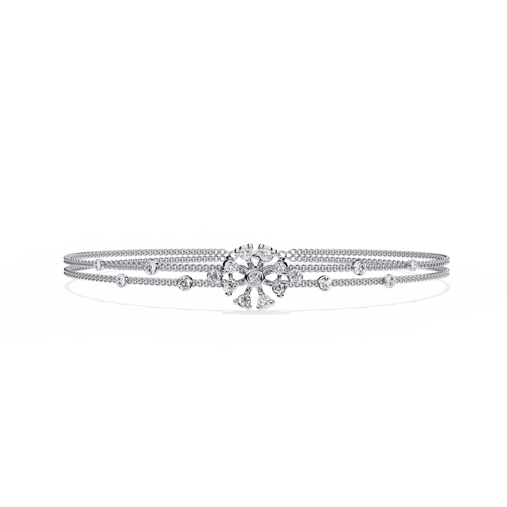Layered Diamond Bracelet