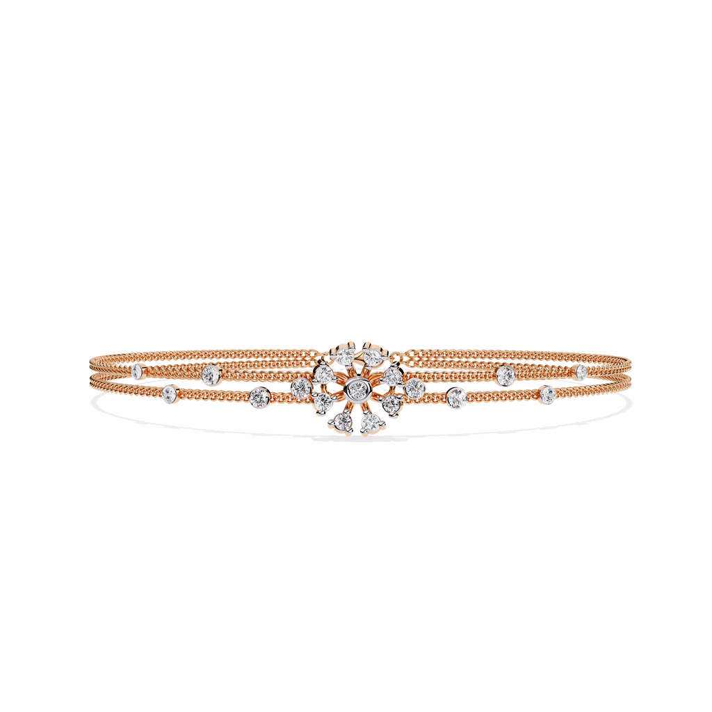 Layered Diamond Bracelet